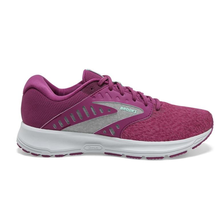 Brooks Range 2 Performance Road Running Shoes - Women's - burgundy/Purple/grey/Baton Rouge/Yucca/Whi